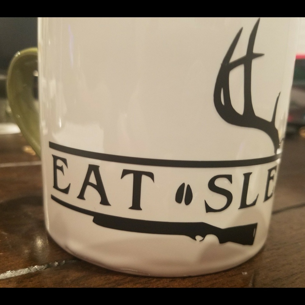 Eat, Sleep, hunt mug